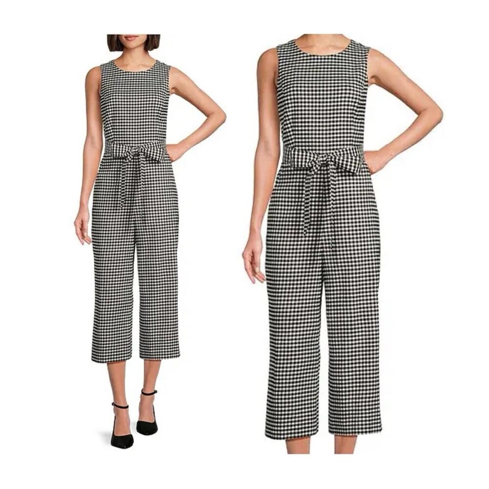 Preston & York Gingham Jumpsuit